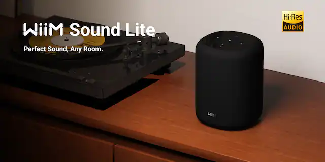 WiiM Sound Lite
Perfect Sound, Any Room.
Hi-Res AUDIO