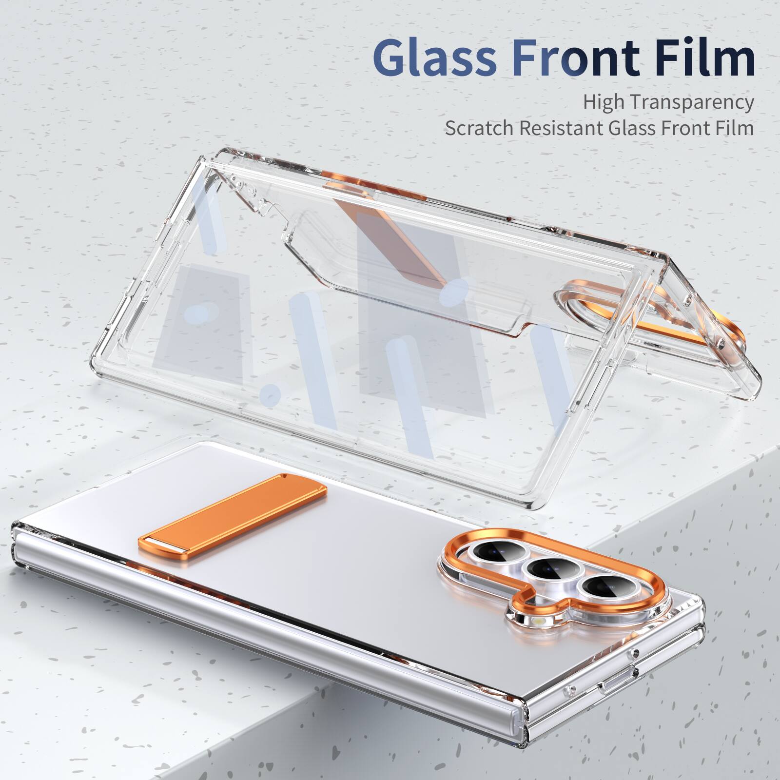 Glass Front Film  
High Transparency  
Scratch Resistant Glass Front Film