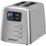 Front Zoom. Cuisinart - Touch to Toast Leverless 2-Slice Toaster CPT-420 - Brushed Stainless Steel.