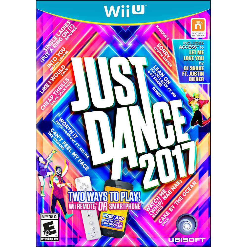 Fonkeling Supersonische snelheid zijn Just Dance® 2017 Standard Edition Nintendo Wii U UBP10802031 - Best Buy