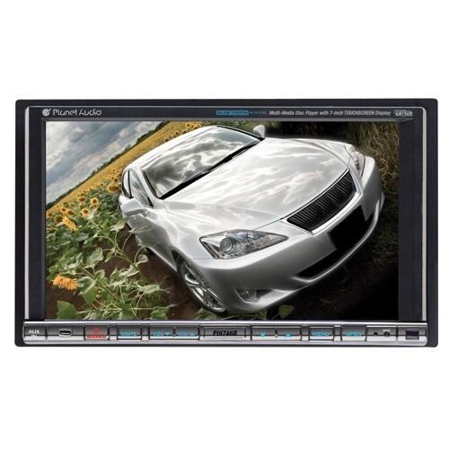 Front Standard. Planet Audio - Car DVD Player - 7" Touchscreen LCD - Double DIN.