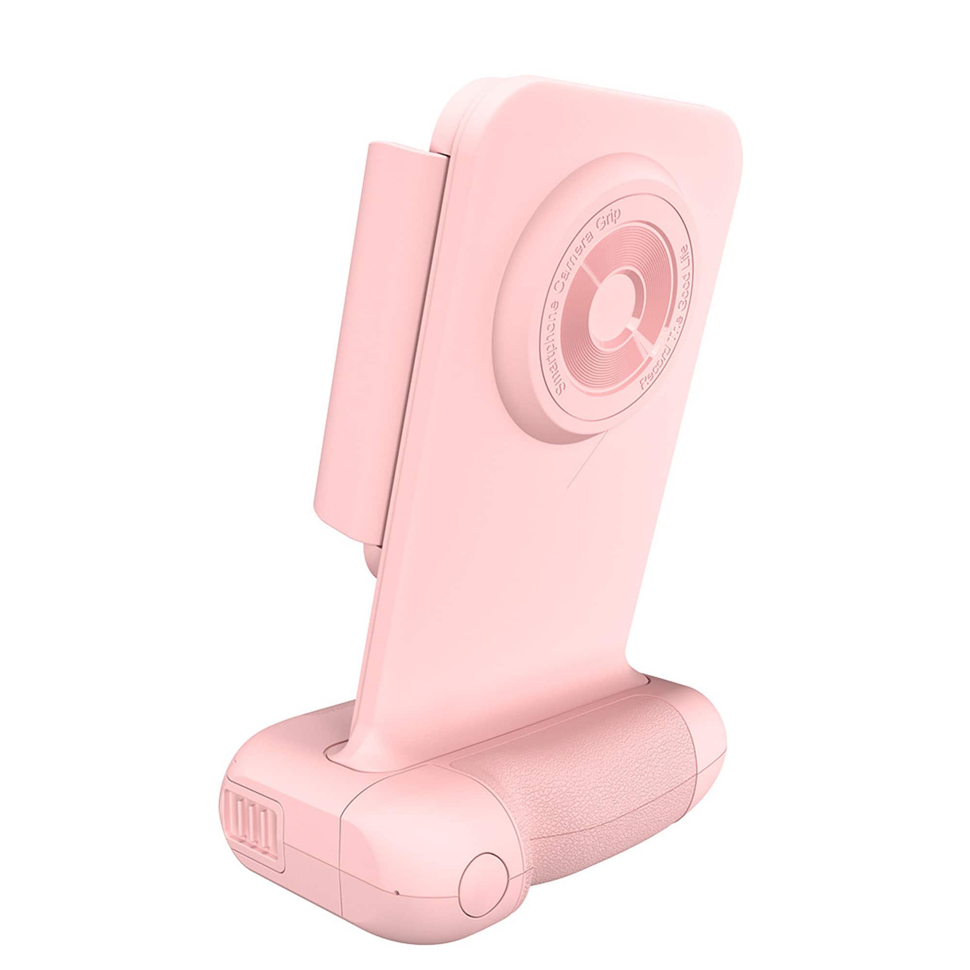 YONWAY - Wireless Charging Phone Stand, Bluetooth Remote Control Shooting Holder, Magnetic Camera Handle for iPhone and Android