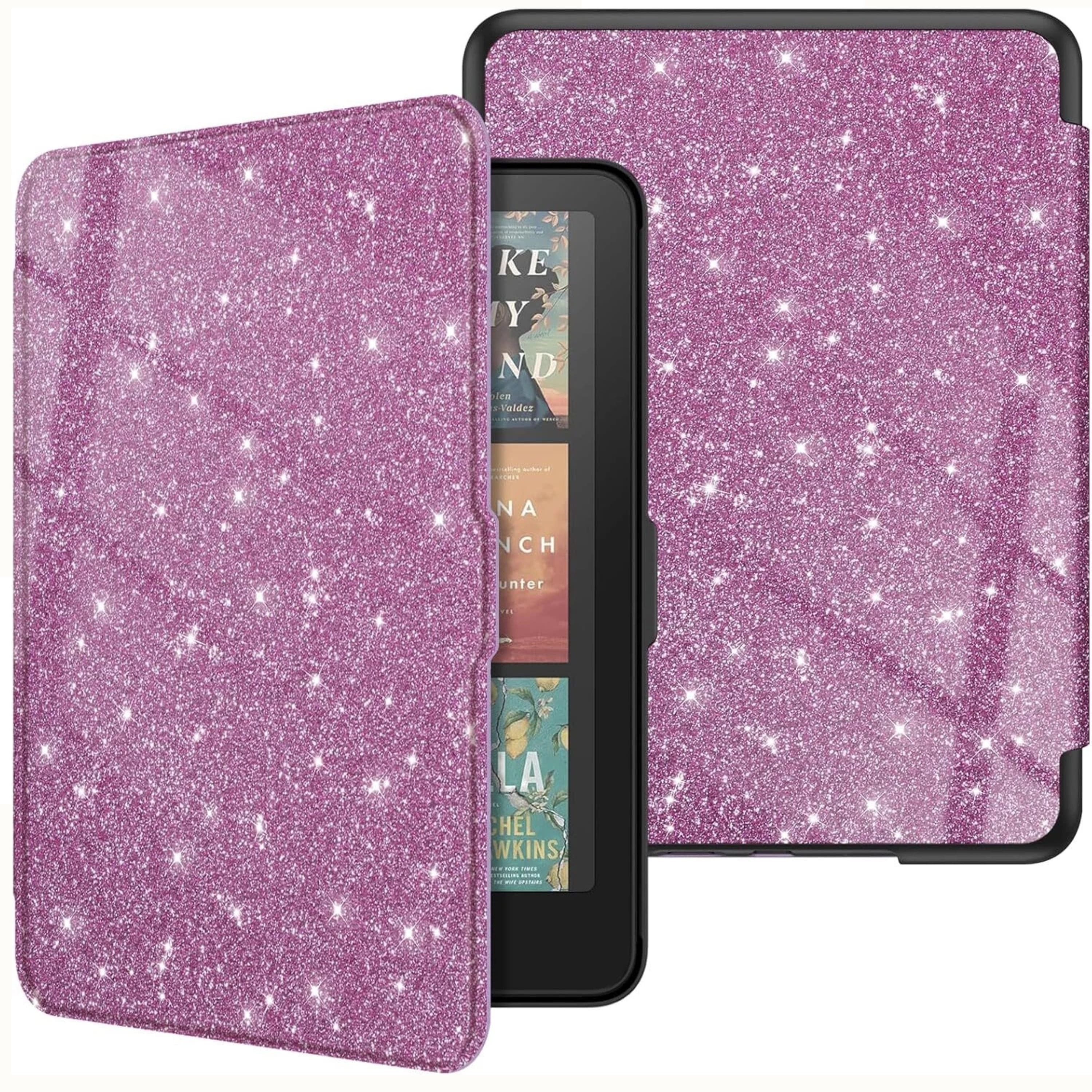 Kitcheniva - Premium Slim Case for Kindle Paperwhite 12th Gen 2024 With Auto Wake Sleep - Purple Glitter price history on PriceWatchPro