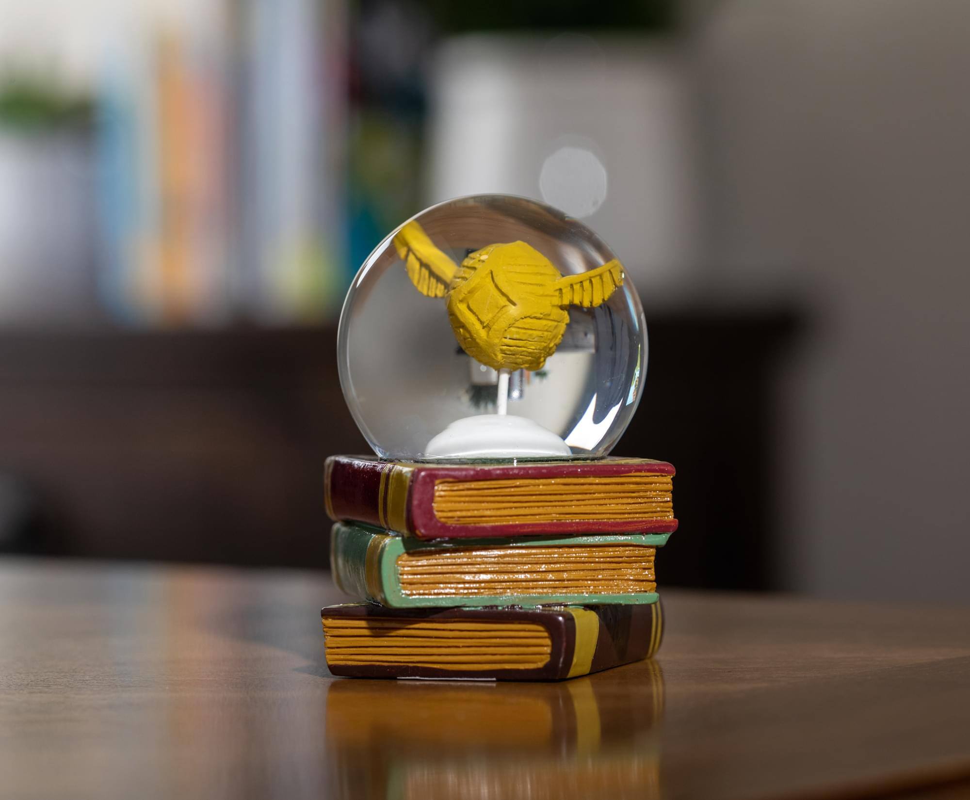 Alt View 10. Silver Buffalo - Harry Potter Golden Snitch 3-Inch Mini Snow Globe - Gold.