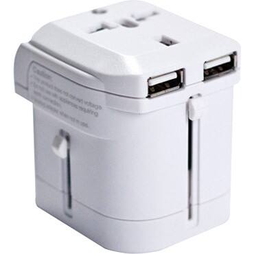 Alt View Standard 20. I/OMagic - World Travel Power Adapter (White).