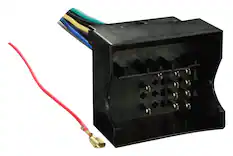 Front. Metra - Radio Harness for Select 1999-2023 Ford Volkswagen Mercedes-Benz BMW Pontiac Saturn - Multi.