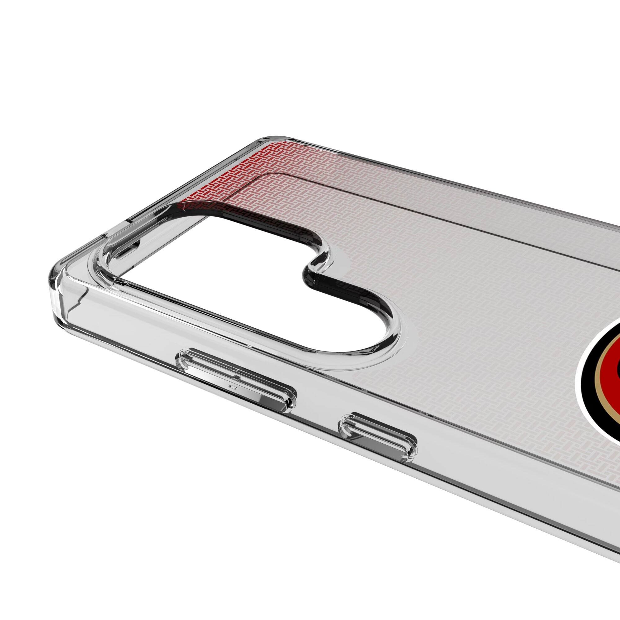 keyscaper-nfl-san-francisco-49ers-linen-logo-galaxy-clear-case-s24-plus