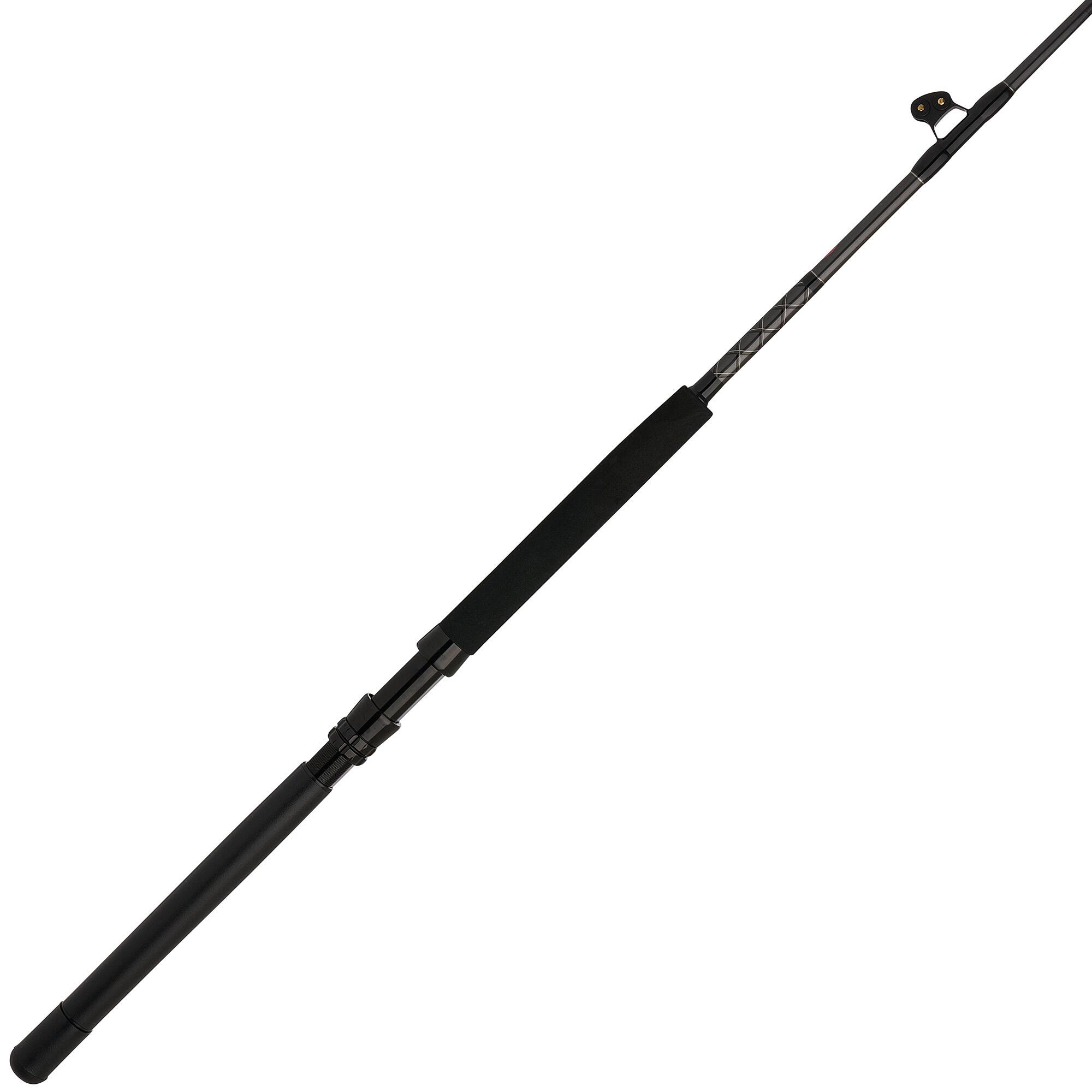 Front. PENN - Penn Ally II Straight Butt Conventional Boat Rod, 6 Feet, Loads Up To 40 Pounds - Black.