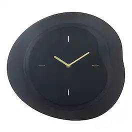 La Crosse Clock Co. - 15.2 Inch Drift Analog Quartz Wall Clock - Black