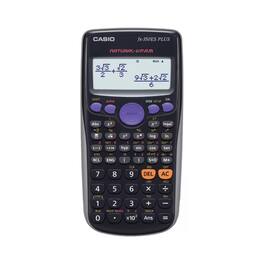 Casio - Scientific Calculator Natural Textbook Display 252 Functions - FX-350ES PLUS - Black