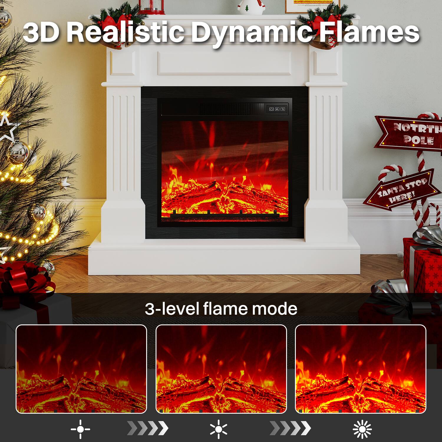 3D Realistic Dynamic Flames

3-level flame mode