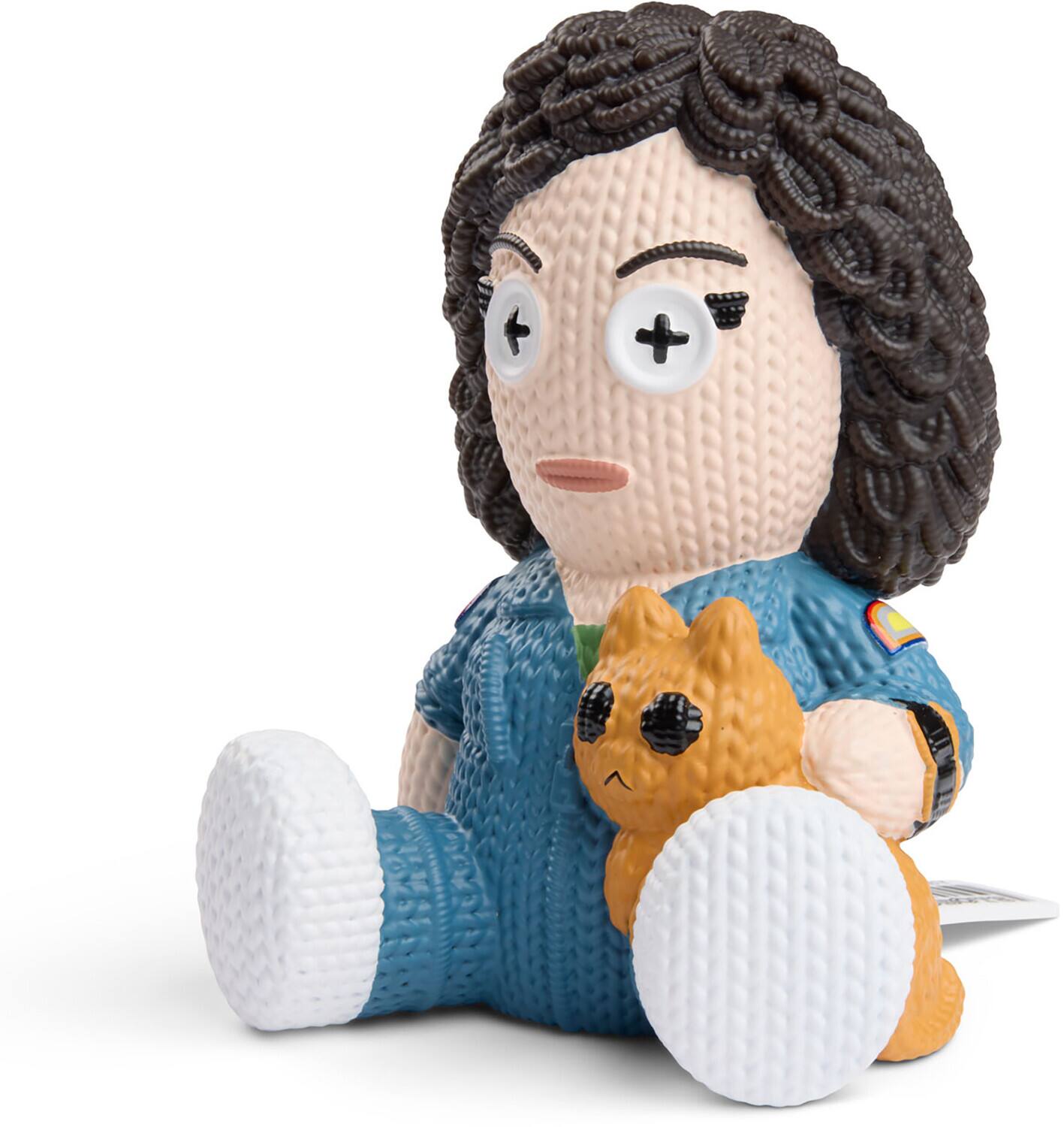 Alt View 1. Handmade by Robots - Alien - Ripley and Jonesy Vinyl Figure – Handmade by Robots   - COLLECTIBLES - Multicolor.