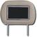 Front Detail. Epik - Headrest DVD System for 2001-02 Cadillac - Shale.