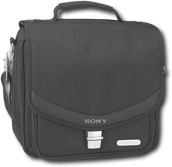 Angle Standard. Sony - Camcorder Soft Carrying Case - Black.