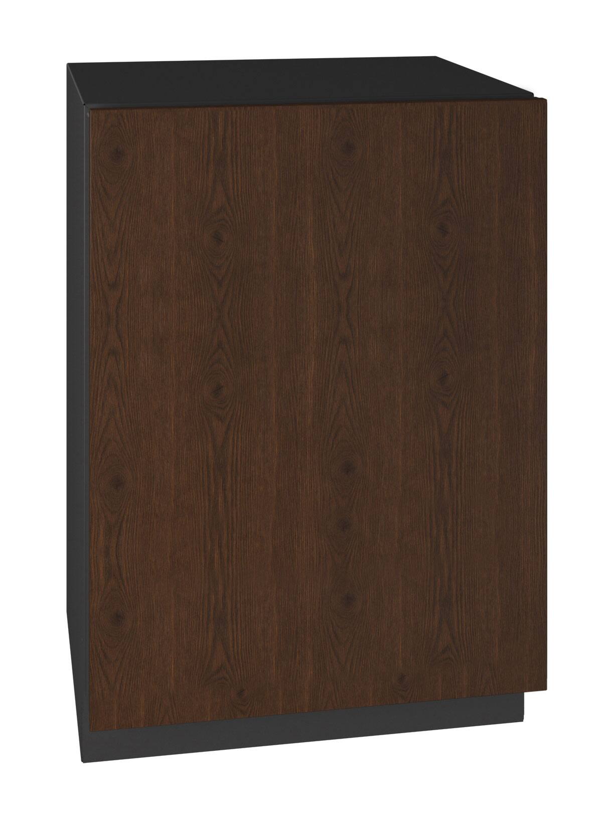 Angle. U-Line - U-Line 24"W. 4.9 Cu.Ft. Built-In Dual-Zone Wine Refrigerator-Panel Ready - Integrated Solid.