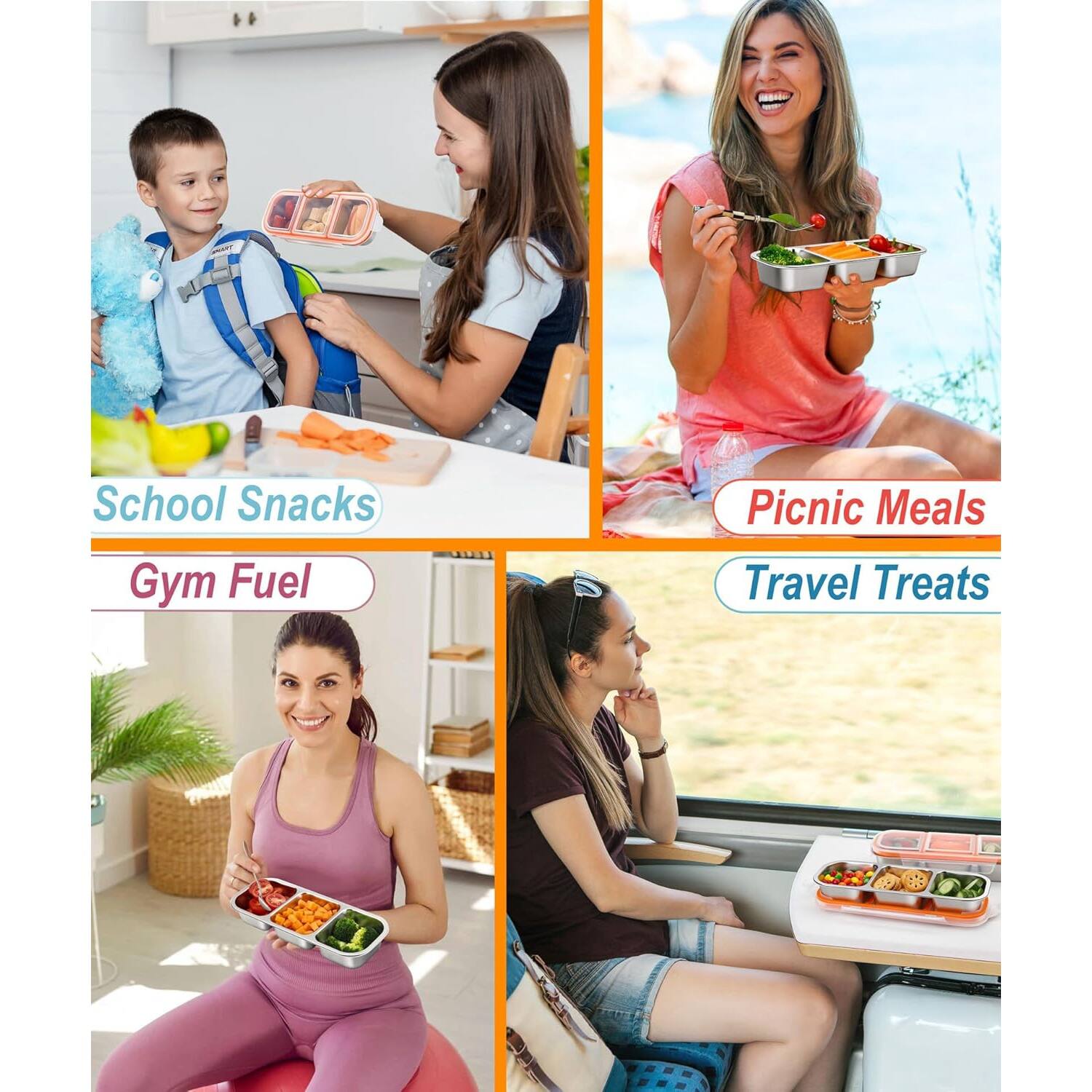 School Snacks, Picnic Meals, Gym Fuel, Travel Treats