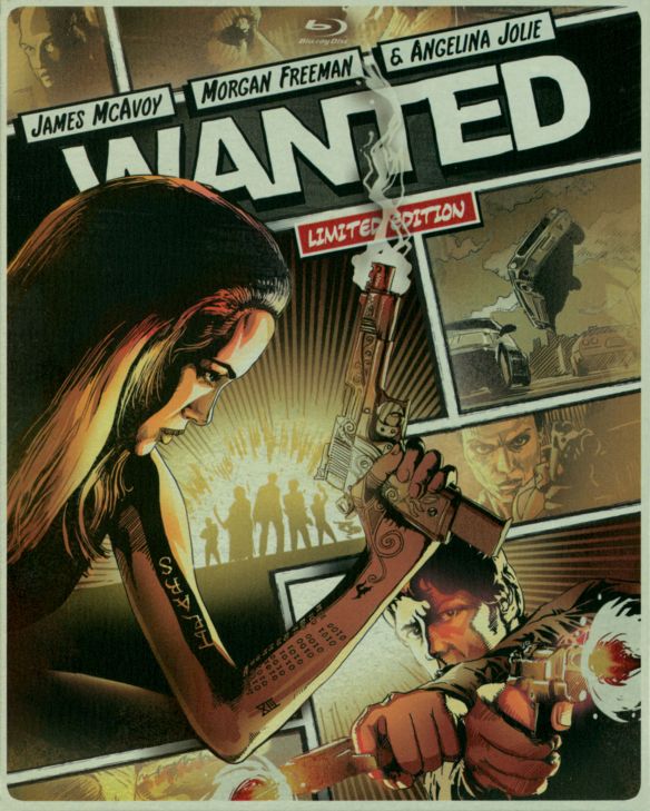  Wanted [2 Discs] [Includes Digital Copy] [UltraViolet] [SteelBook] [Blu-ray/DVD] [2008]