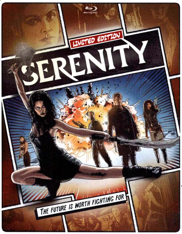  Serenity [SteelBook] [Includes Digital Copy] [Blu-ray/DVD] [2 Discs] [2005]