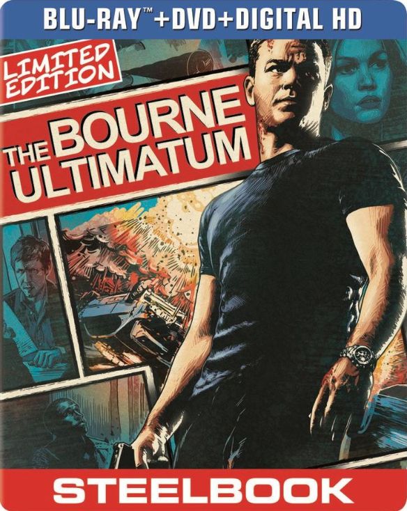  The Bourne Ultimatum [2 Discs] [Includes Digital Copy] [SteelBook] [Blu-ray/DVD] [2007]