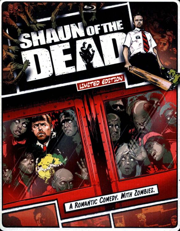  Shaun of the Dead [SteelBook] [Includes Digital Copy] [UltraViolet] [Blu-ray/DVD] [2 Discs] [2004]