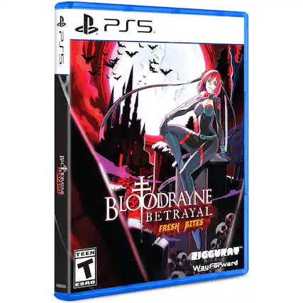 & P55 V PS5 BLOODRAYNE BETRAYAL FRESH BITES TEEN ZIGGURAT Way Forward T ESRB - M (Mature 17+)