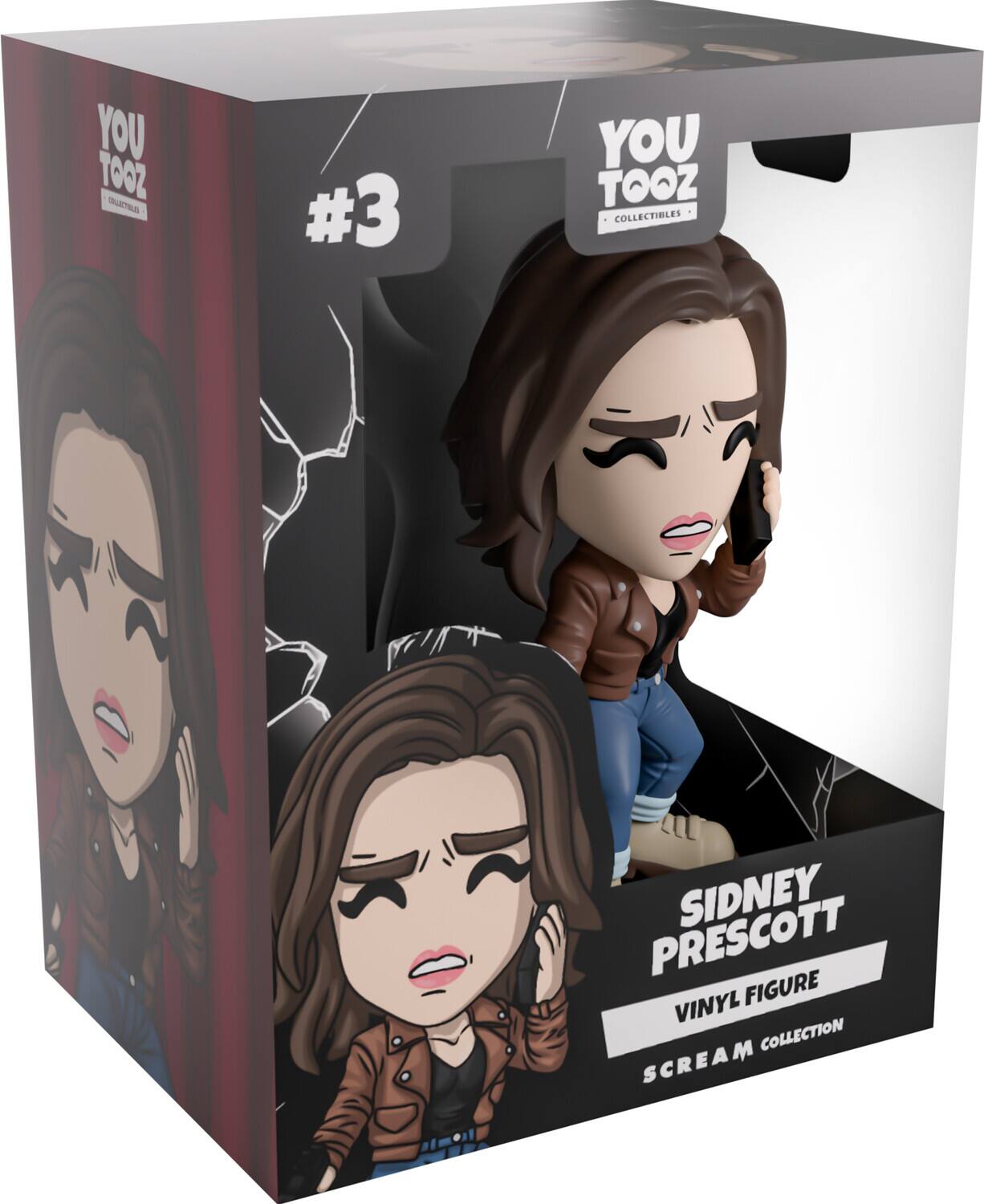 YOU TOOZ #3 YOU TOOZ COLLECTIBLES SIDNEY PRESCOTT VINYL FIGURE COLLECTION SCREAM
