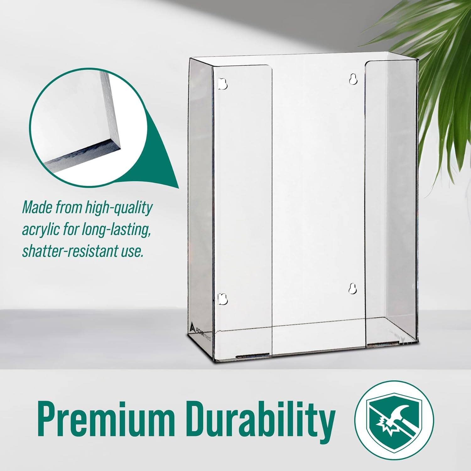 Made from high-quality acrylic for long-lasting, shatter-resistant use. Premium Durability