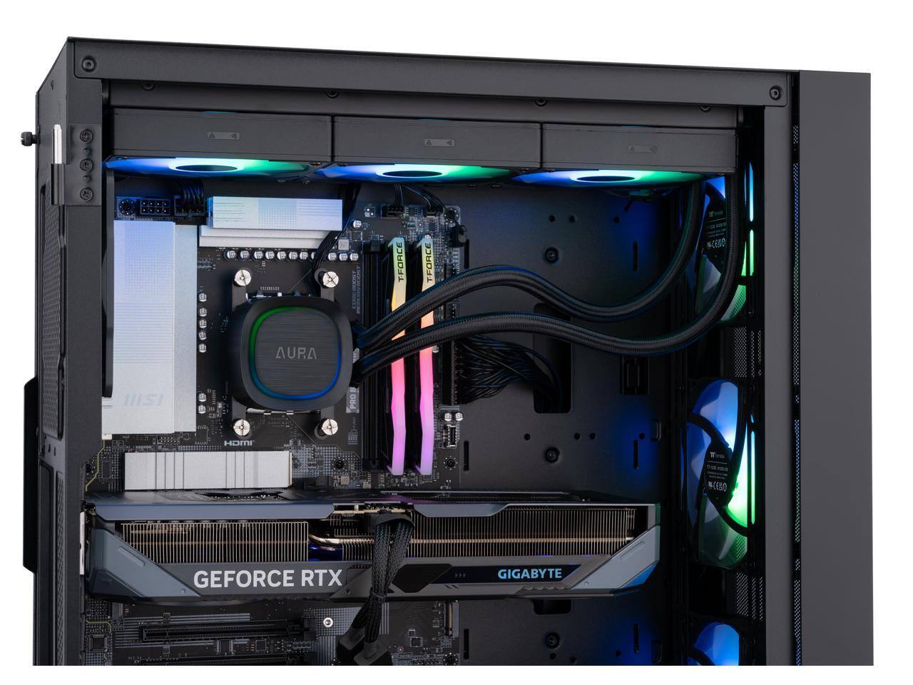 Beeeeeer TFORCE TFORCE NCER AURA HS PRO HOMI NCESO GEFORCE RTX GIGABYTE