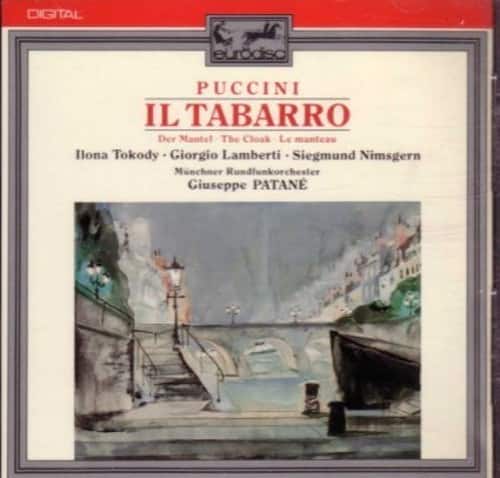 Puccini / Pane - Il Tabarro / Patane,T  - COMPACT DISCS