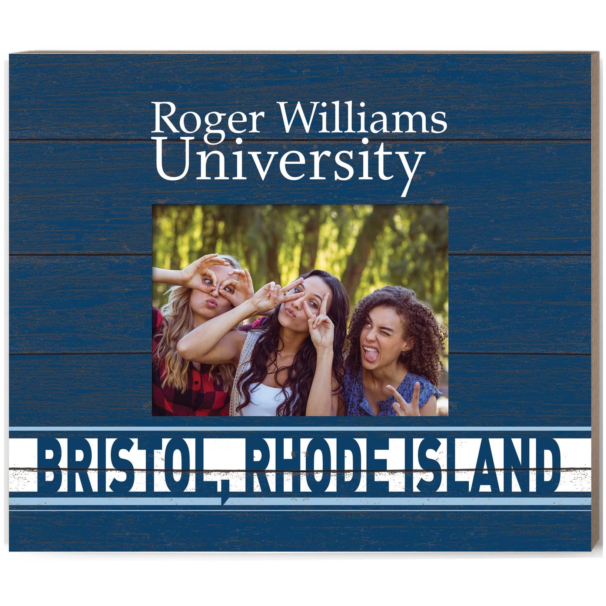 Jardine - RWU Hawks 11'' x 13'' Team Spirit Scholastic Picture Frame - Blue price history on PriceWatchPro