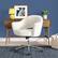 Left. Serta - Valetta Upholstered Home Office Chair - Sherling Wool - Cream.