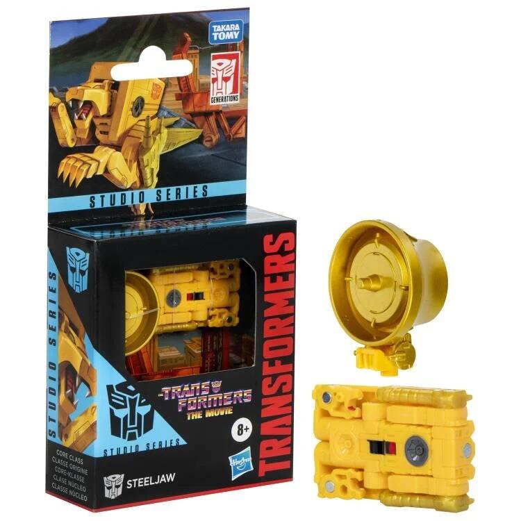 TAKARA TOMY GENERATIONS STUDIO SERIES S SERIE TRANSFORMERS STUDIO - TRANSFORMERS THE MOVIE S 8+ STUDIO SERIES CORE CLASS CLASSE ORIGINE CLASSE CLASE CORE-KLASSE NUCLEO STEELJAW NUCLEO