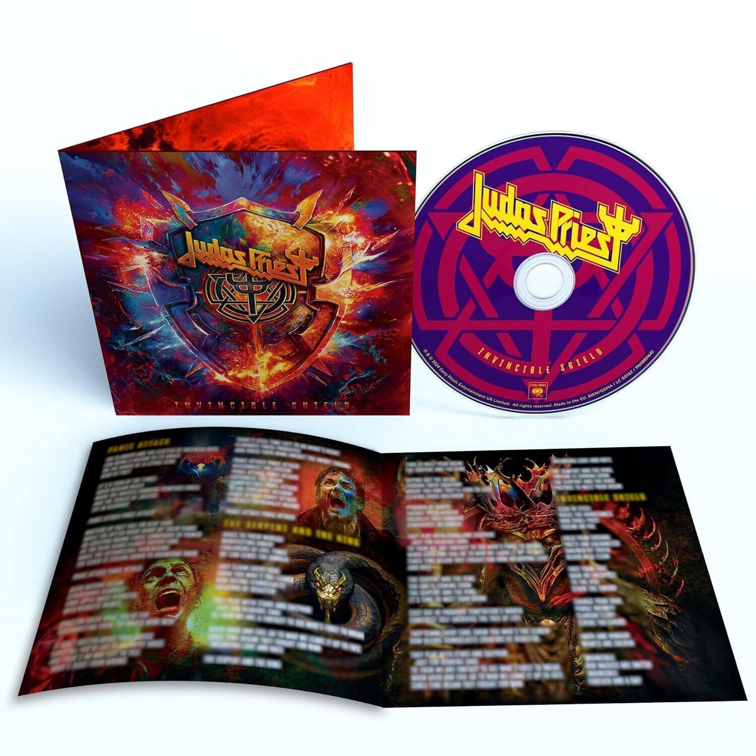 Judas Priest - Invincible Shield   - COMPACT DISCS [CD] price history on PriceWatchPro