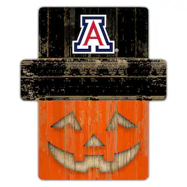 Fan Creations - Arizona Wildcats 12" x 12" Jack-O-Lantern Display - Orange