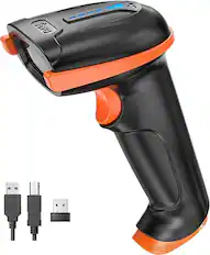 Front. Tera - D5100 2D Wireless Barcode Scanner.