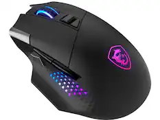 Front. MSI - MSI Versa Pro RGB Wireless Gaming Mouse - RGB.