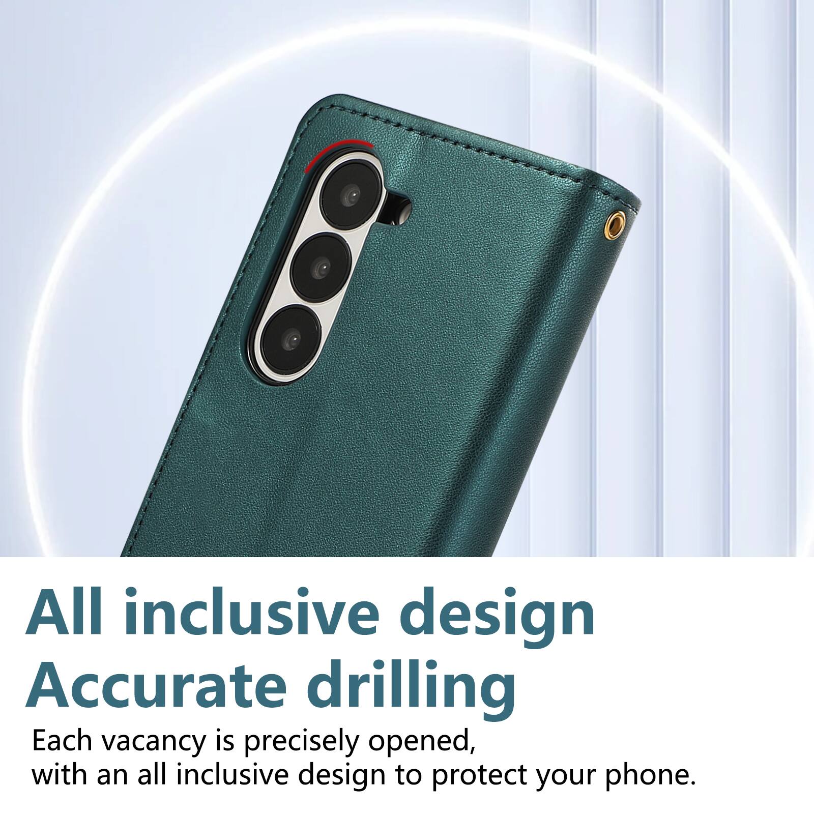 All inclusive design  
Accurate drilling  
Each vacancy is precisely opened, with an all inclusive design to protect your phone.