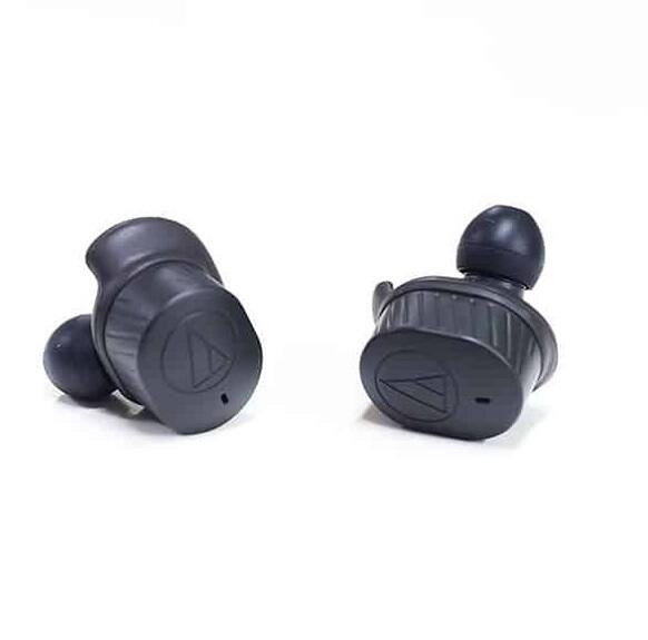 Back. Audio-Technica - Audio-Technica ATH-SPORT7TWBK SonicSport Wireless In-Ear Headphones, Black - Black.