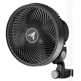 AC Infinity - Grow Tent 9 in. Oscillating Clip Fan with 10 Speeds and Dynamic Wind