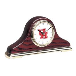 Jardine - Houston Cougars Primary Team Logo Mantle Clock - Gold