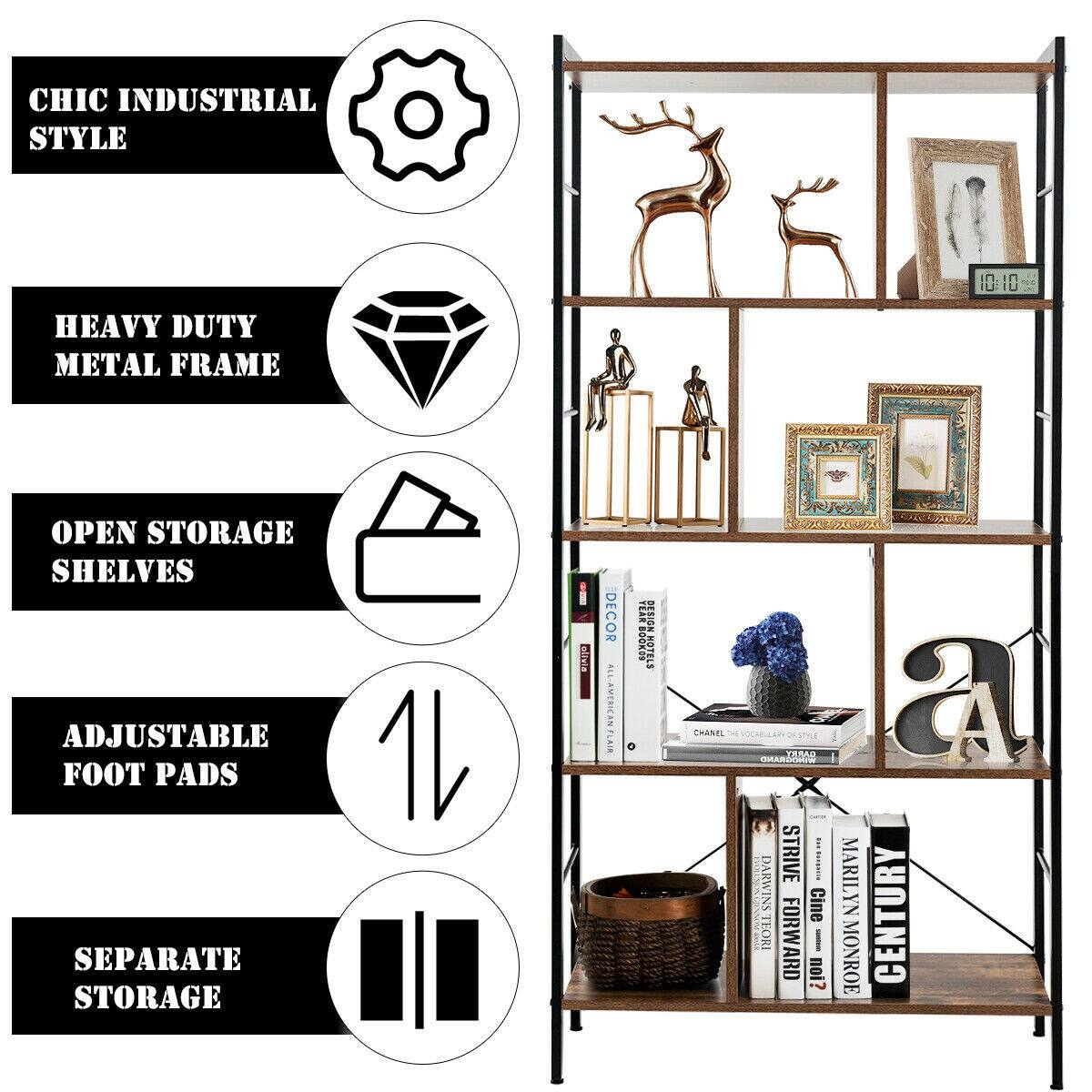 CHIC INDUSTRIAL STYLE 10:10 10 HEAVY DUTY METAL FRAME OPEN STORAGE A SHELVES ADJUSTABLE FOOT PADS 1 SEPARATE STORAGE 100% AMERICAN FLAIR FLAIR X09.T DESIGNHOTELS CHANEL TUAB-ART DESRLE TERAI HARDSOW C STRIVE VNANA DARWINS TEO EORI Cine FORWARD noi? I a ILYNMONROE CENTURY