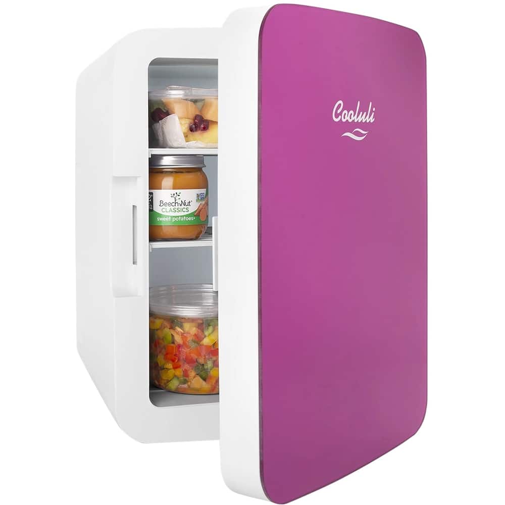 Left Zoom. Cooluli - Infinity 0.4 Cu. Ft. Mini Fridge - Pink.