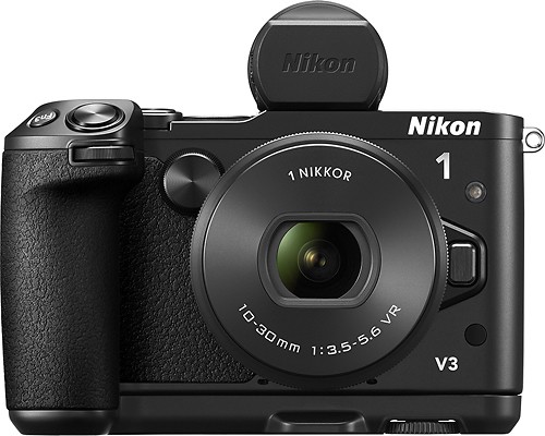 Nikon 1 V3 Mirrorless Camera with 1 NIKKOR VR 10 - Best Buy
