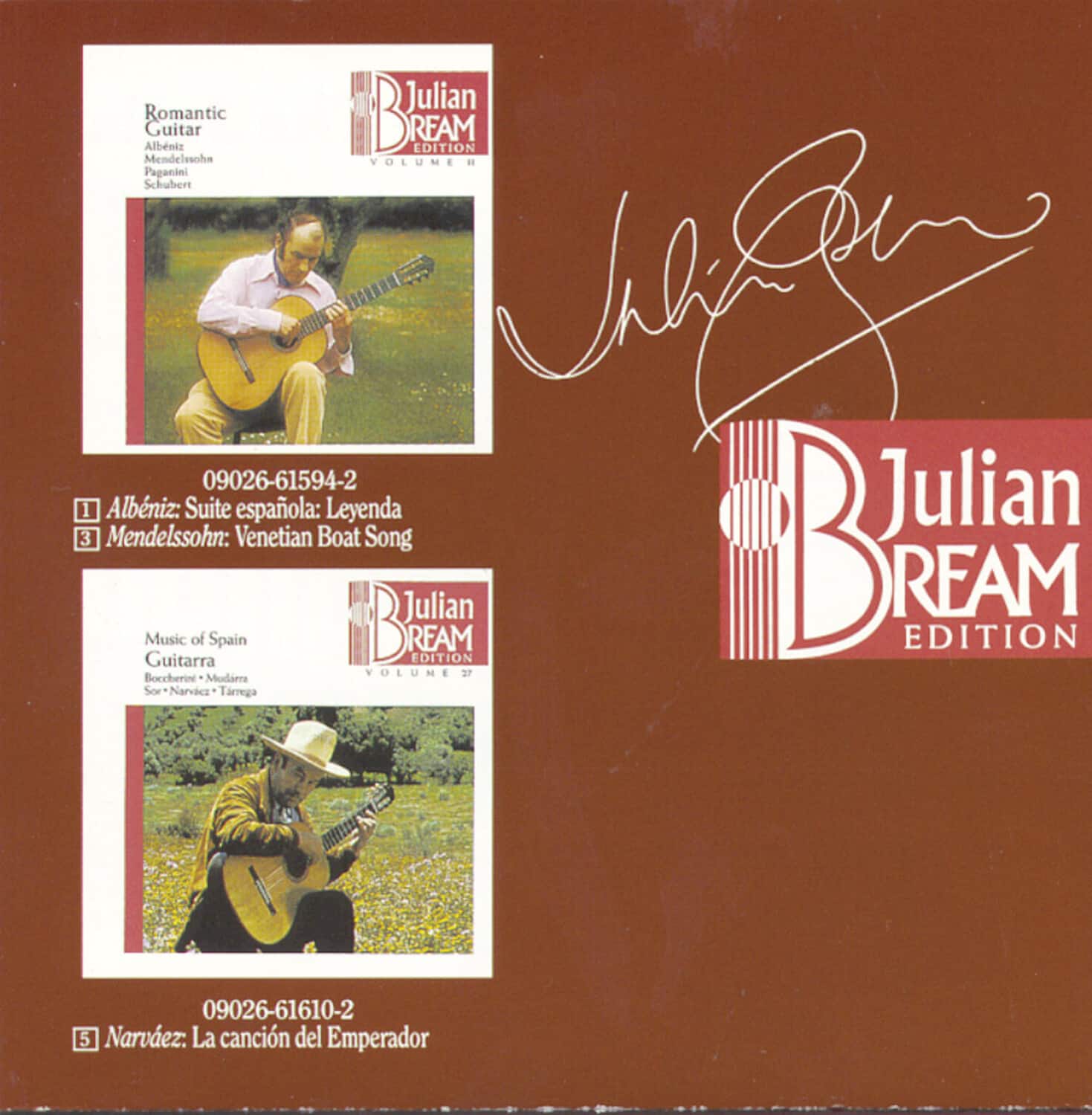 Julian Bream - Collection Sampler  - COMPACT DISCS
