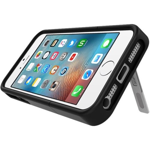 surface combo case for apple iphone 5, 5s and se - black