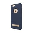Seidio - SURFACE Case for Apple® iPhone® 6 and 6s - Midnight Blue/Chocolate Brown - Left