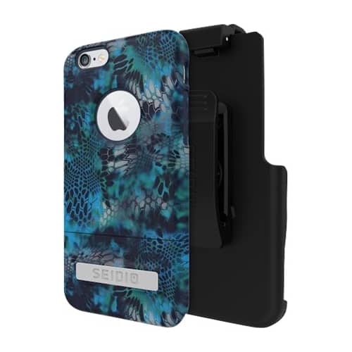 Seidio - SURFACE Kryptek Combo Case for Apple® iPhone® 6 and 6s - Pontus - Larger Front