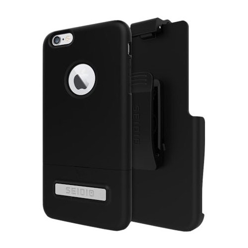 surface combo case for apple iphone 6 plus and 6s plus - black