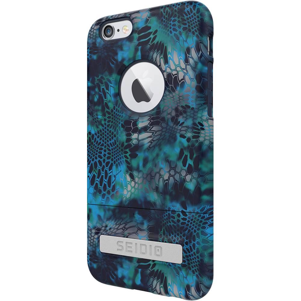 Seidio - SURFACE Kryptek Case for Apple® iPhone® 6 and 6s - Camouflage Pontus - Larger Front