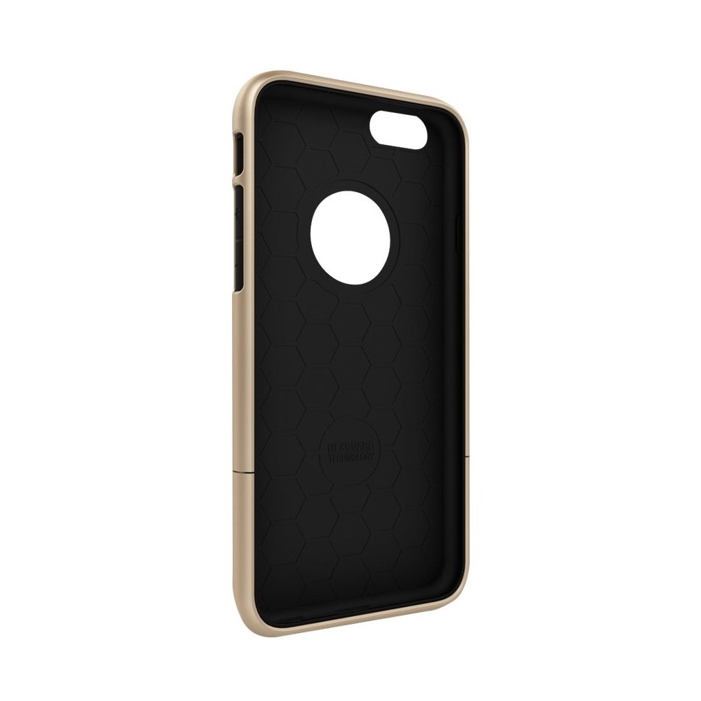 surface case for apple iphone 6 and 6s - black/gold